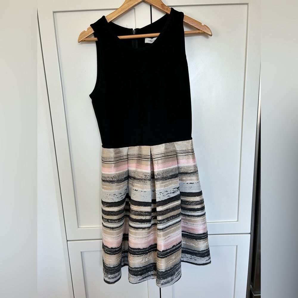 Carmen Marc Valvo dress.  Super comfortable and flattering